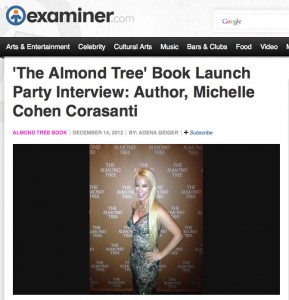 The Almond Tree Interview with Michelle Cohen Corasanti - Examiner.com